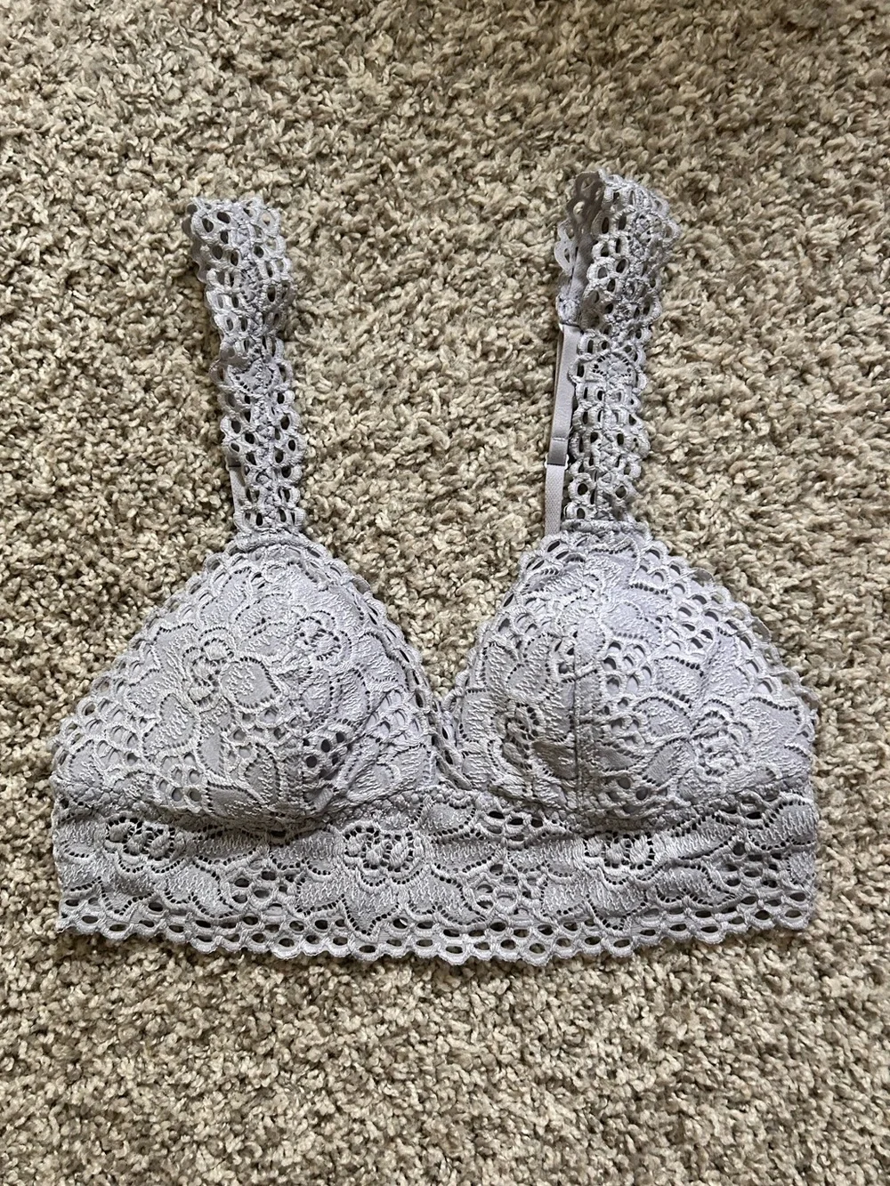 Balletcore Coquette Pastel Lace Bralette